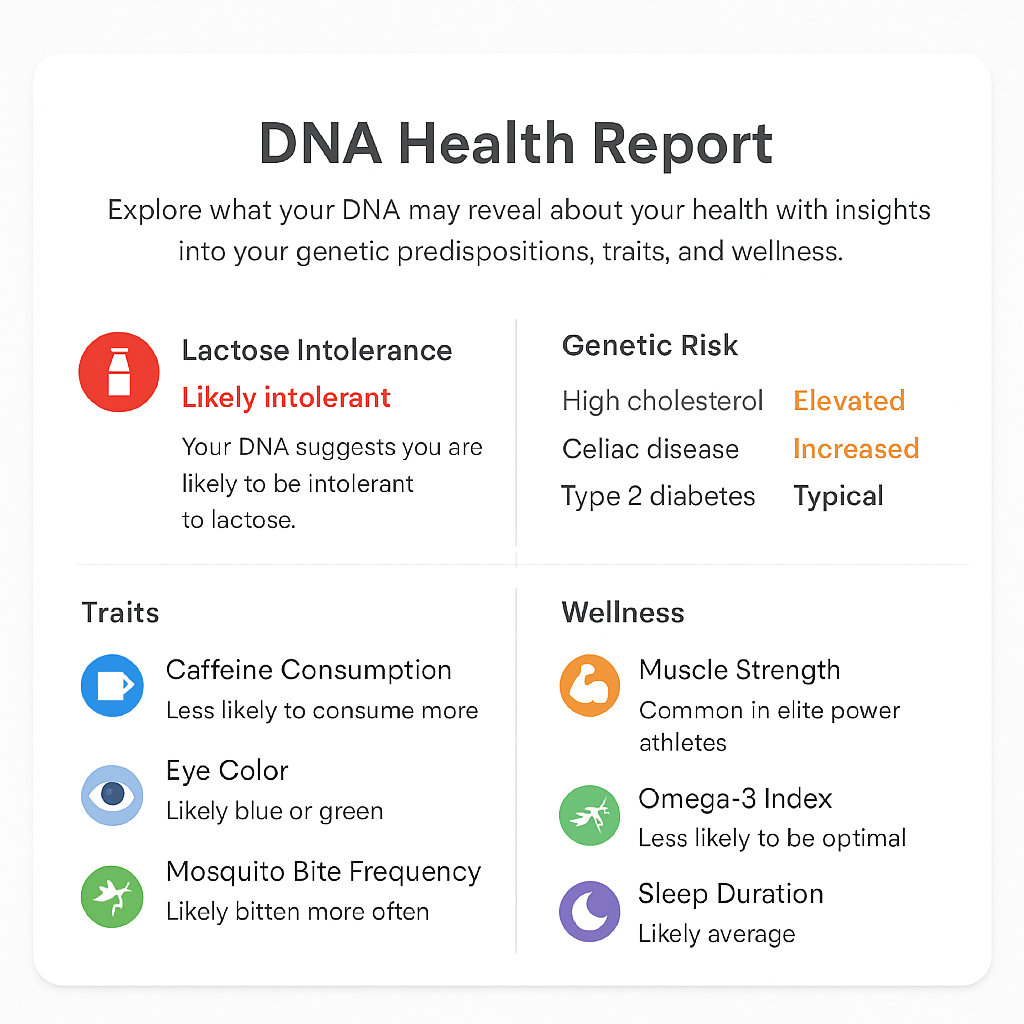 Report dashboard mock-up